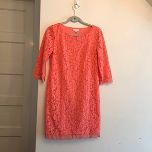 London Times Coral Dress